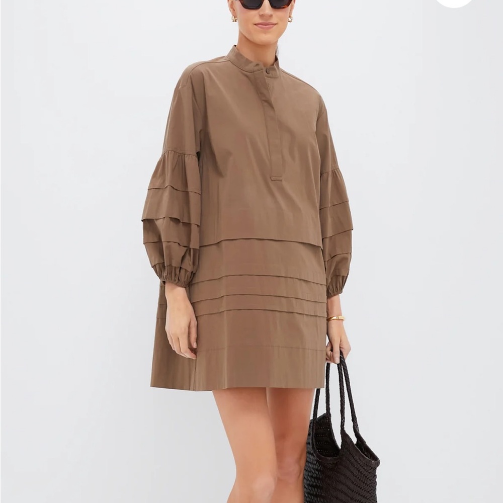 Pomander Place Tuckernuck Chelsea Tiered Puff-Sleeve Mini Dress